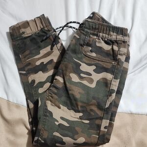 Kids Camouflage Jogger Pants